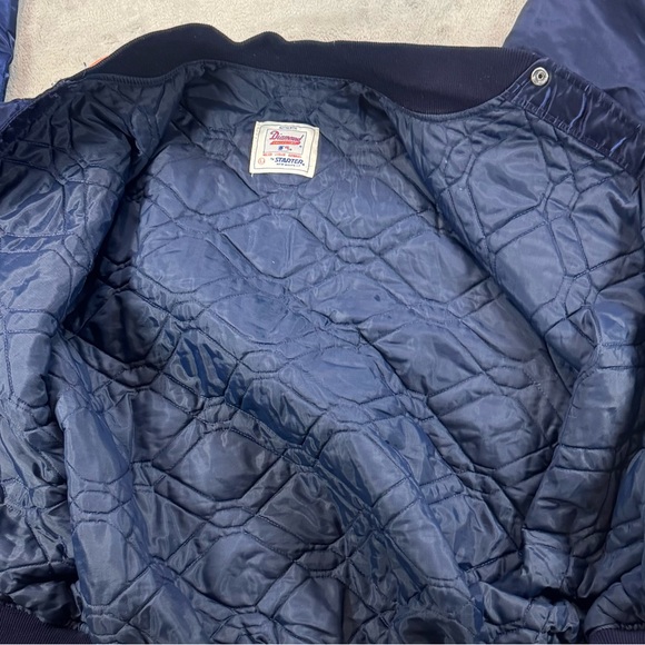 Rare Vintage Diamond Collection Detroit Tigers Satin Starter Jacket Size Large - Picture 5 of 5